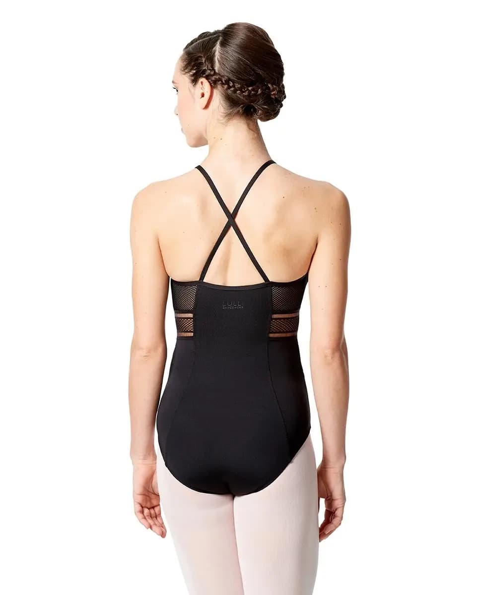 Lace Waist X-Back Camisole Leotard Florencia