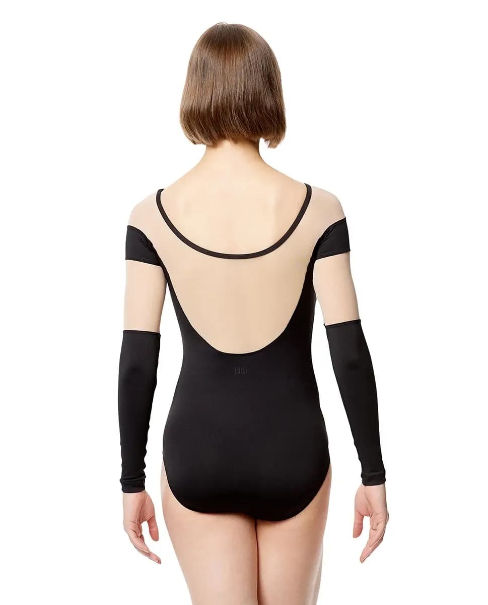 Mesh Long Leo With Applique Carmen