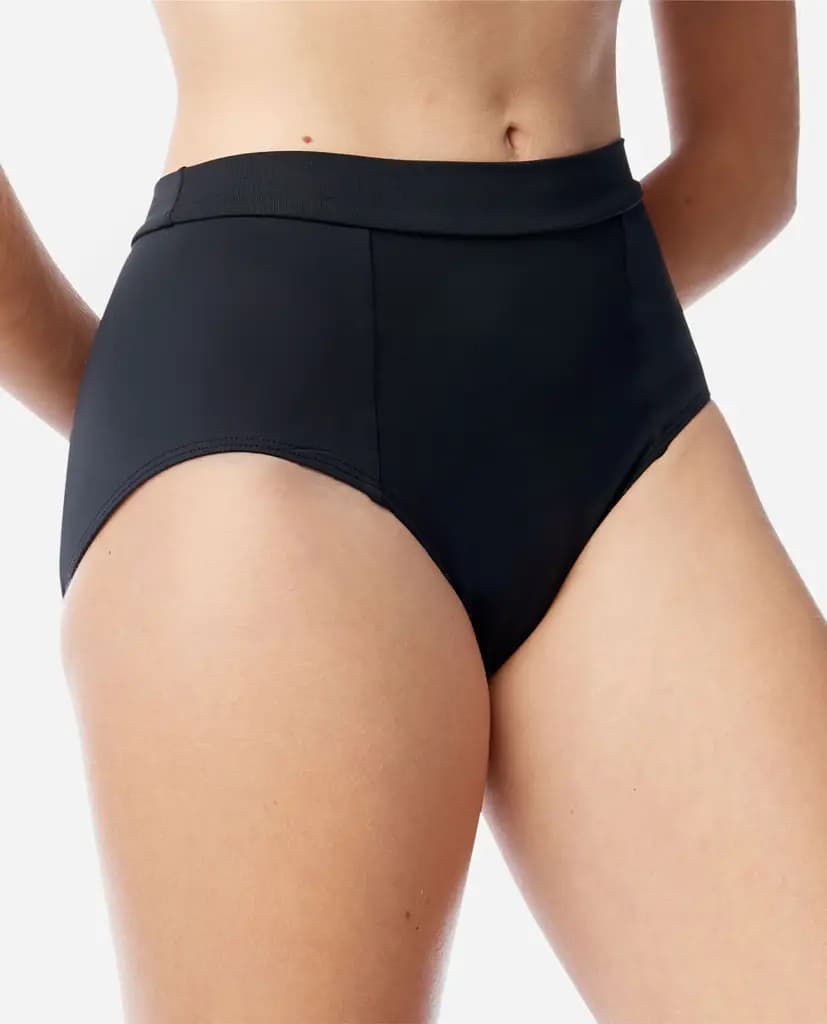 Womens High Waist Briefs Olive