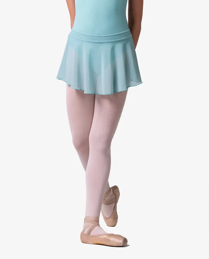 Womens Pull-On Mesh Dance Skirt Gianna