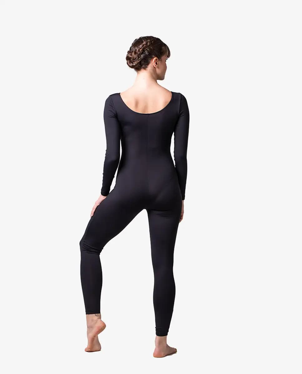 Girls Long Sleeve Dance Unitard Kinsley back