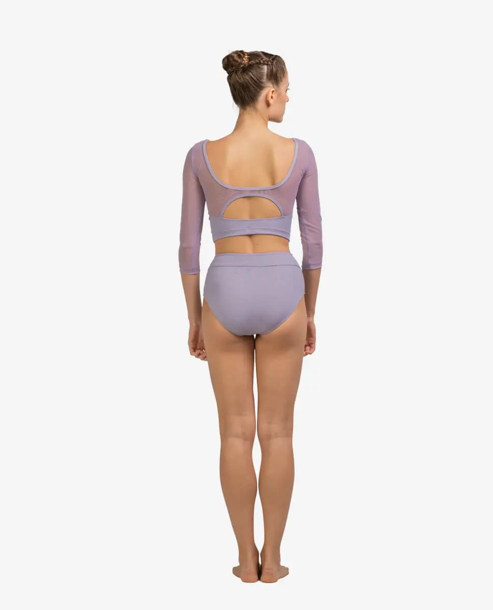 Lulli 3/4 Sleeve Crop Top Enedina
