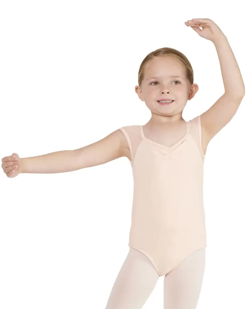 Girls Cup Sleeve Ballet Leotard Marilyn