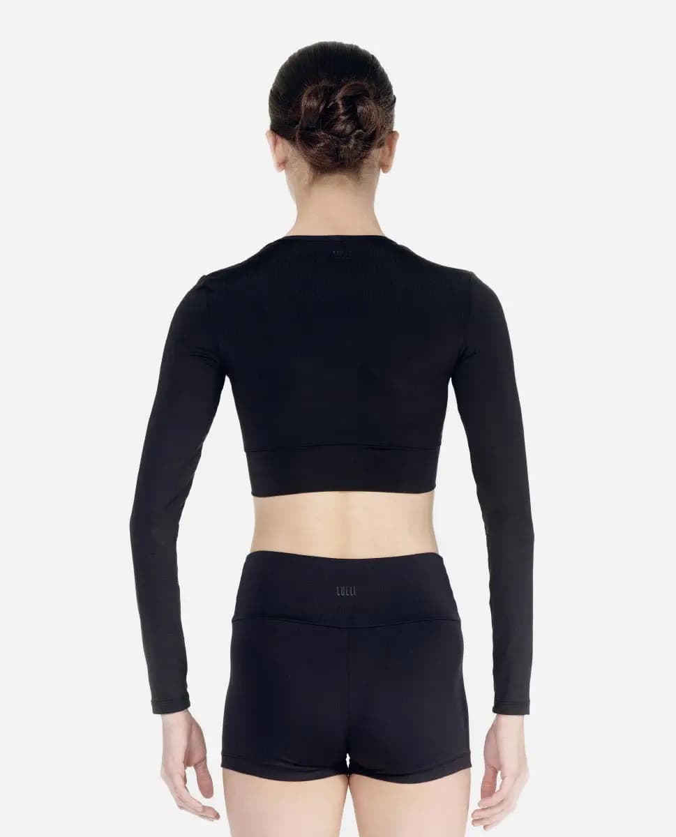 Womens Cropped Warm Up Top Megan