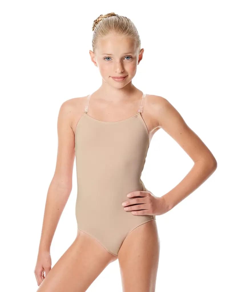 Girls Nude Camisole Brief Bodysuit Geneva