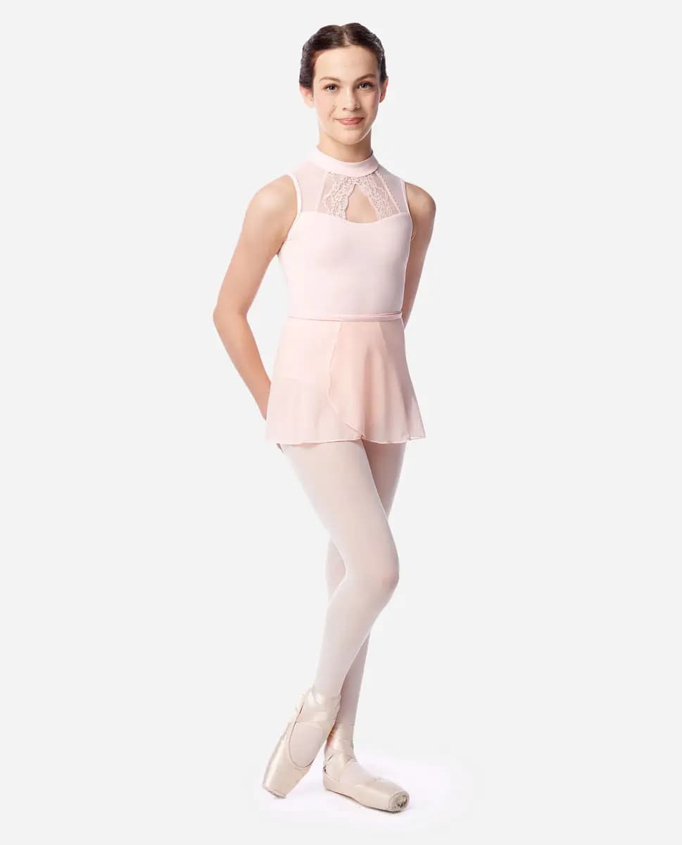 Girls Mesh Wrap Skirt Sandra