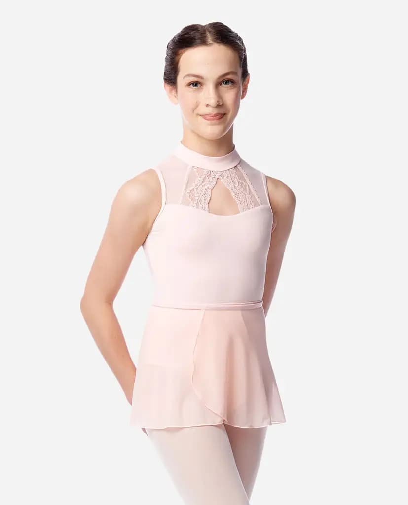Girls Mesh Wrap Skirt Sandra