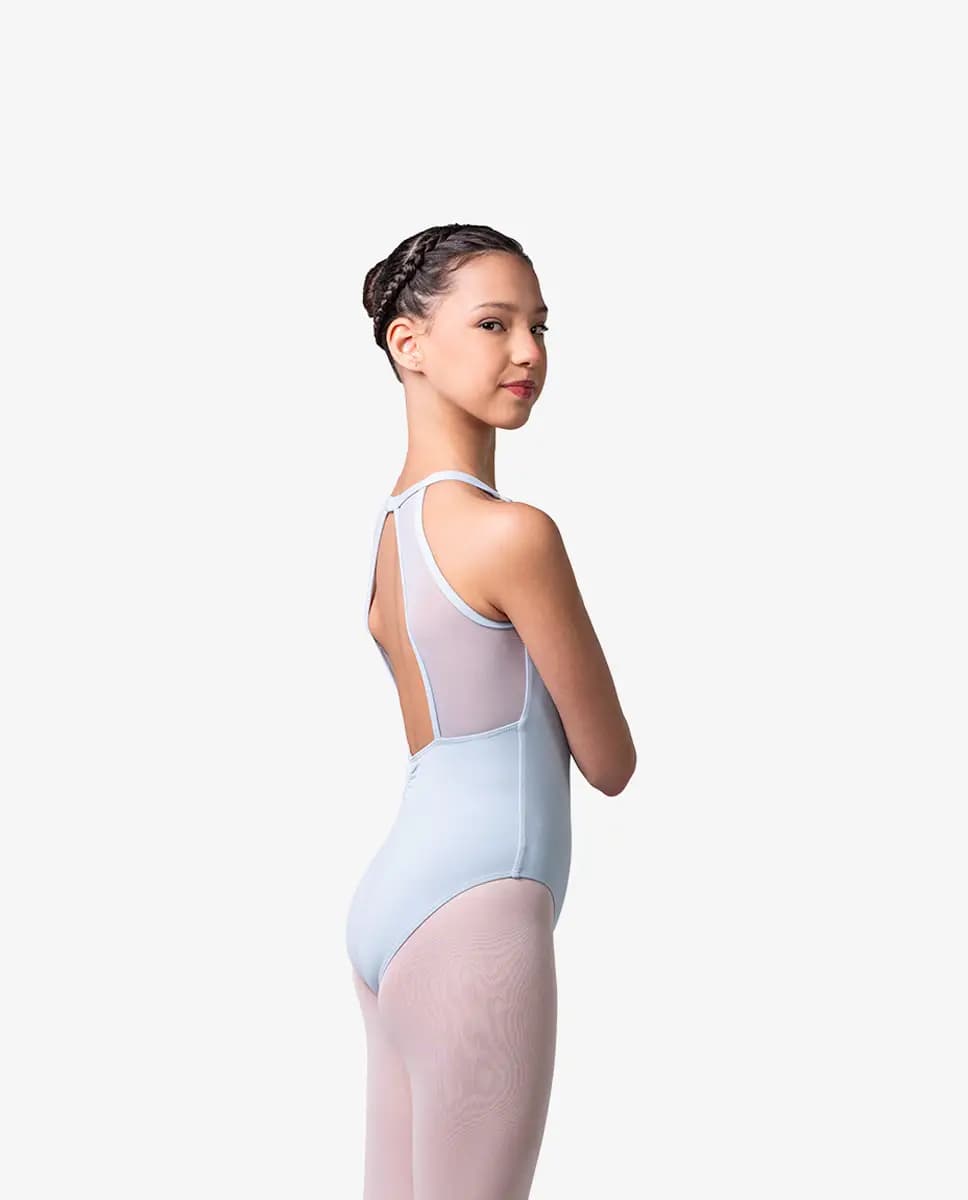 Girls High Neck Dance Leotard Allison