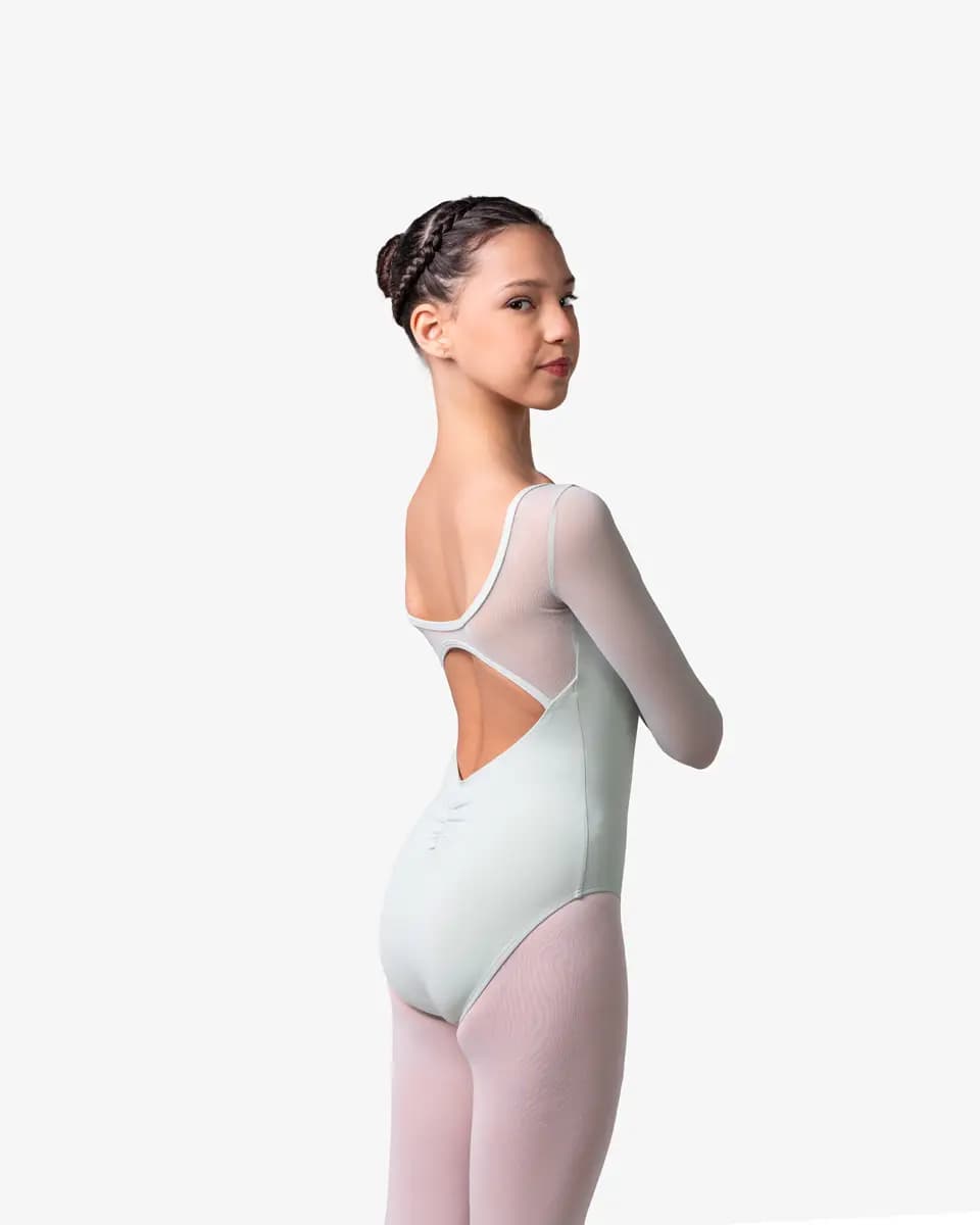 Girls 3/4 Sleeve Dance Leotard Natalia