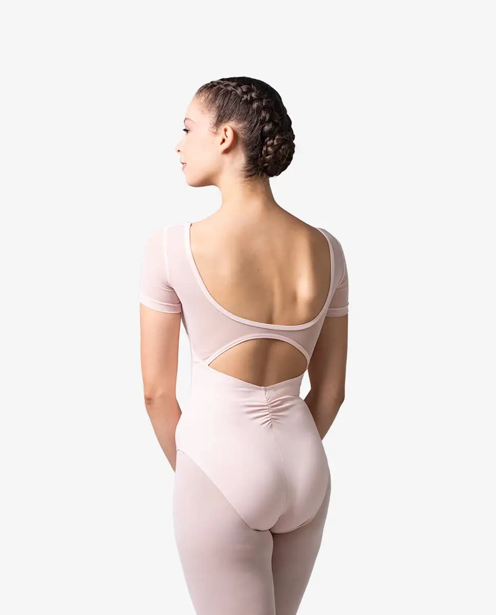 Short Sleeve Dance Leotard Josie
