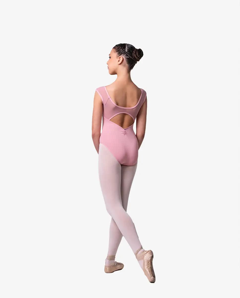 Girls Cap Sleeve Dance Leotard Zoey