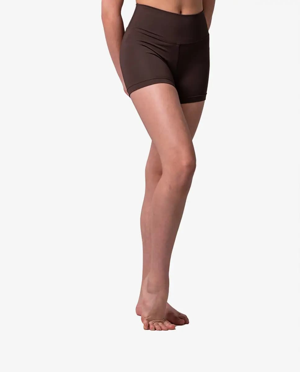 Girls High Waist Dance Shorts Gabriella