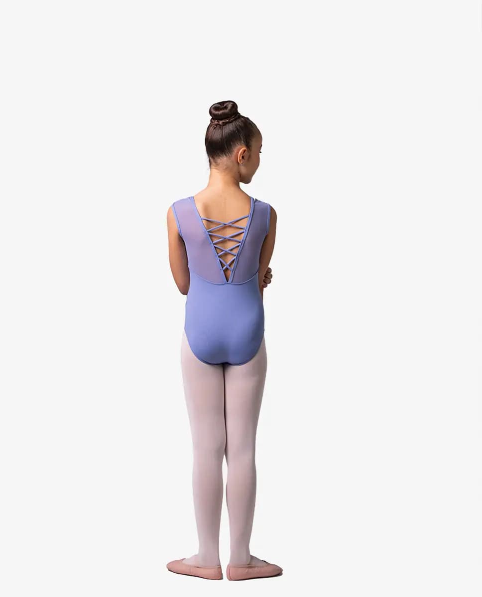Girls Cap Sleeve Leotard Delilah