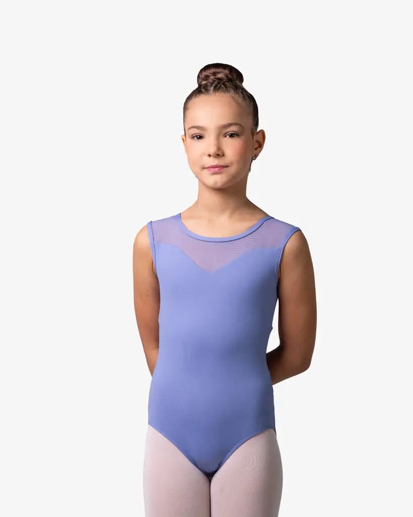 Girls Cap Sleeve Leotard Delilah