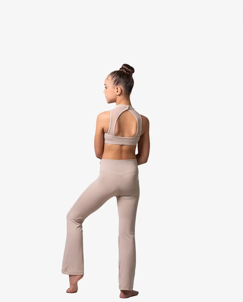 Girls’ Mock Neck Dance Top