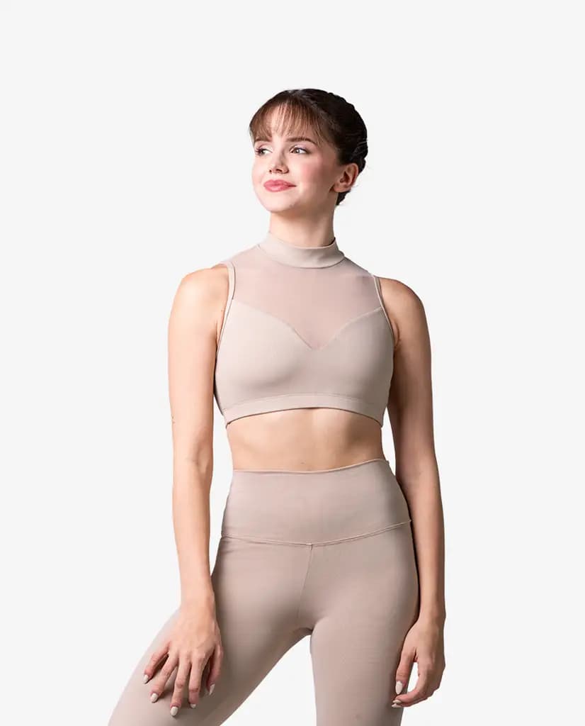 Mock Neck Dance Top Sophie