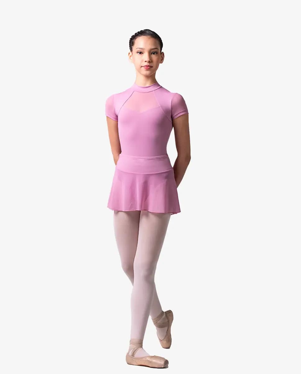 Girls High Low pull-on Mesh Skirt Selene